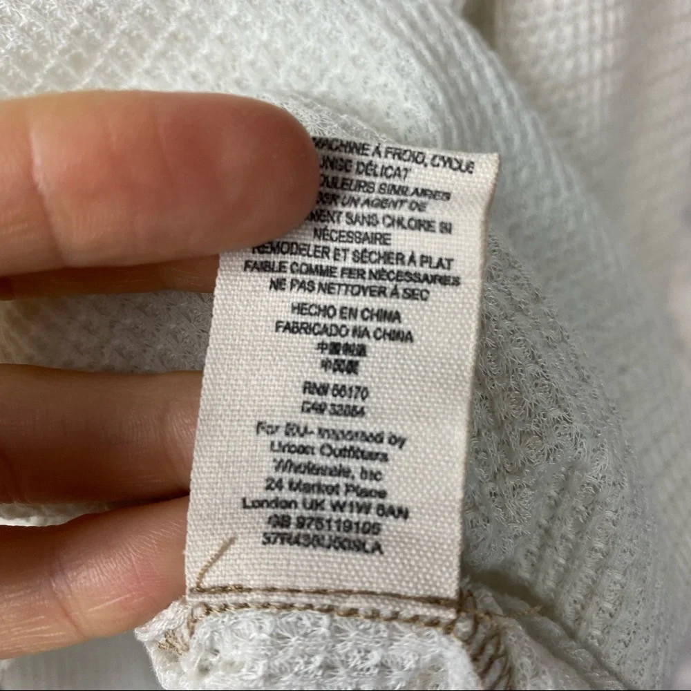 Free People We The Free Cropped Thermal Top